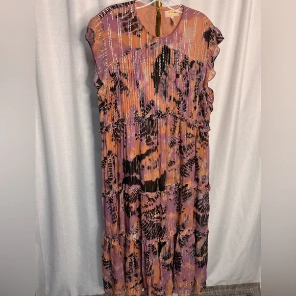 Anthropologie Verb Pallavi Singhee Tie Dye Maxi Dress - Picture 8 of 10